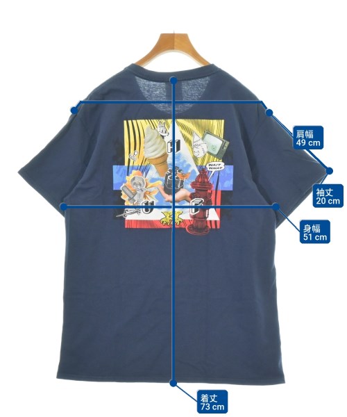 HUF เสื้อยืด/เสื้อท็อปส์