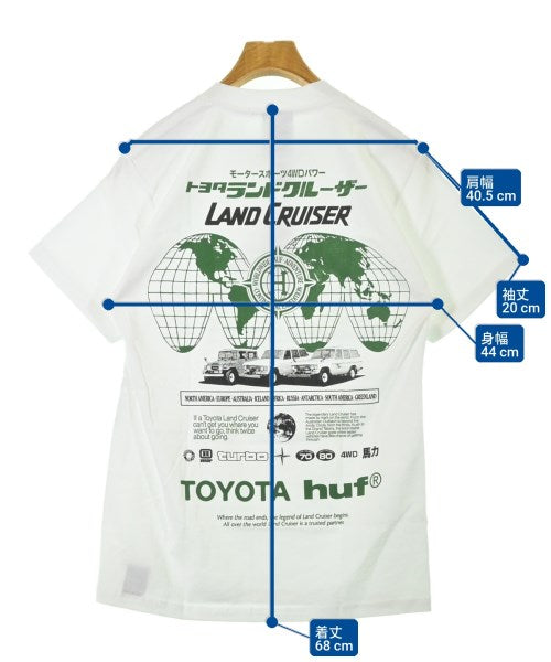 HUF เสื้อยืด/เสื้อท็อปส์
