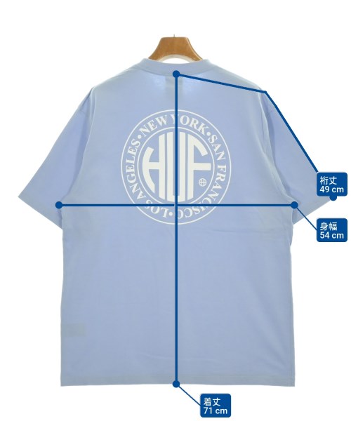 HUF เสื้อยืด/เสื้อท็อปส์