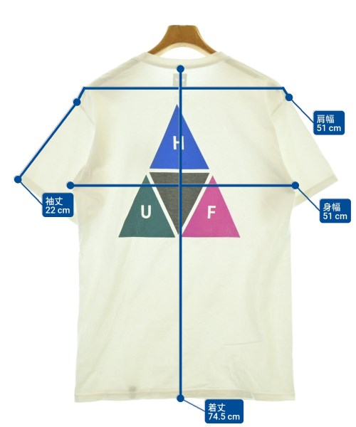 HUF เสื้อยืด/เสื้อท็อปส์