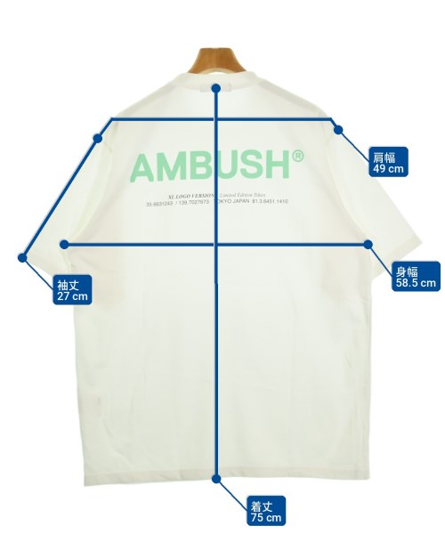 AMBUSH เสื้อยืด/เสื้อท็อปส์