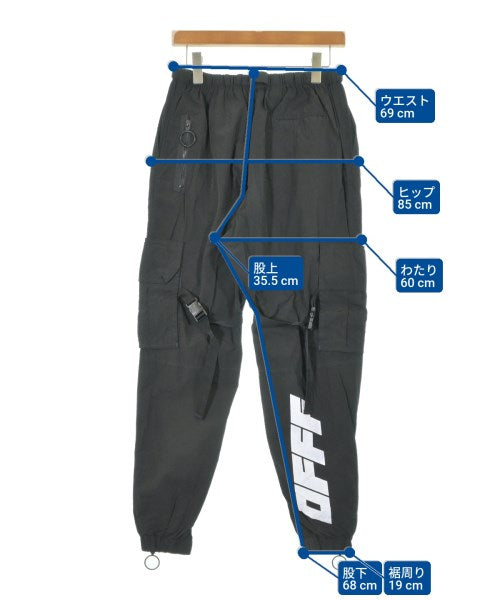 OFF-WHITE กางเกงมีกระเป๋าข้างกางเกง2-4 กระเป๋า