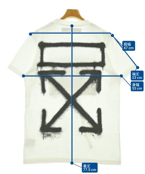 OFF-WHITE เสื้อยืด/เสื้อท็อปส์