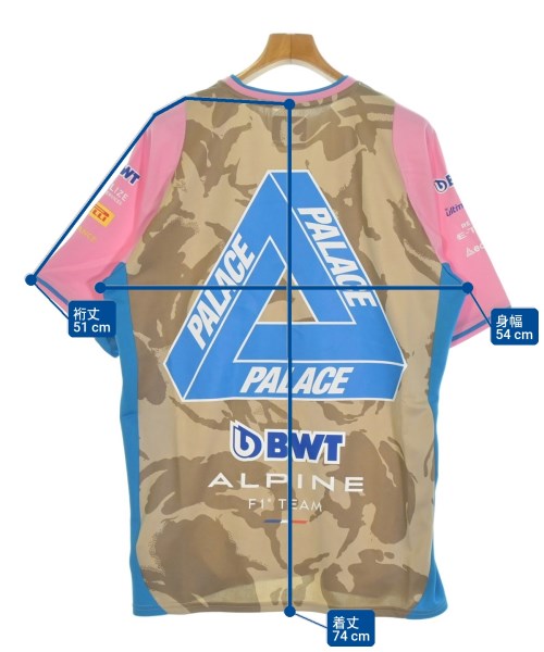 PALACE เสื้อยืด/เสื้อท็อปส์