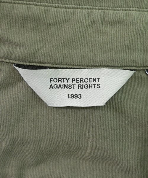 FORTY PERCENT AGAINST RIGHTS เสื้อลำลอง