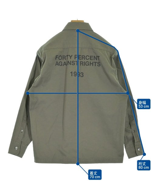 FORTY PERCENT AGAINST RIGHTS เสื้อลำลอง