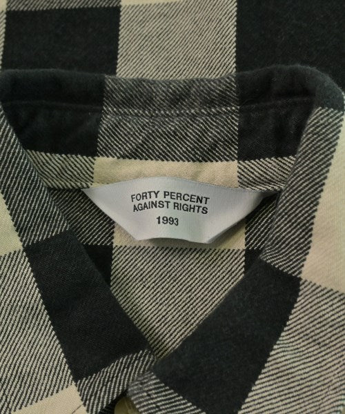 FORTY PERCENT AGAINST RIGHTS เสื้อลำลอง