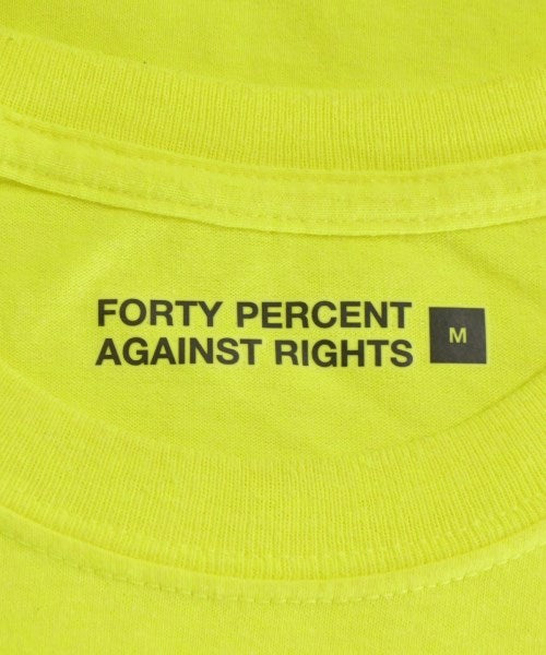 FORTY PERCENT AGAINST RIGHTS เสื้อยืด/เสื้อท็อปส์