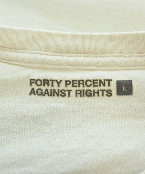 FORTY PERCENT AGAINST RIGHTS เสื้อยืด/เสื้อท็อปส์