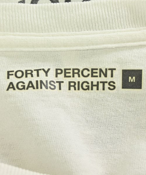 FORTY PERCENT AGAINST RIGHTS เสื้อยืด/เสื้อท็อปส์