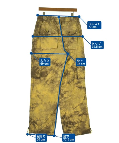 BRAIN DEAD กางเกงมีกระเป๋าข้างกางเกง2-4 กระเป๋า