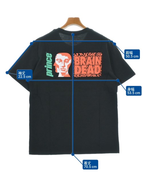 BRAIN DEAD เสื้อยืด/เสื้อท็อปส์