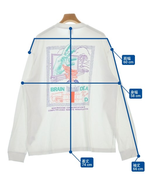 BRAIN DEAD เสื้อยืด/เสื้อท็อปส์