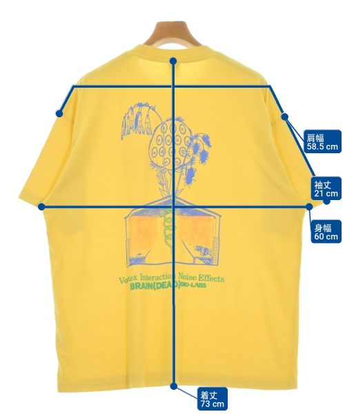 BRAIN DEAD เสื้อยืด/เสื้อท็อปส์