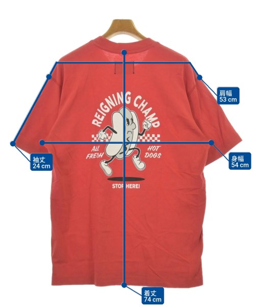 REIGNING CHAMP เสื้อยืด/เสื้อท็อปส์