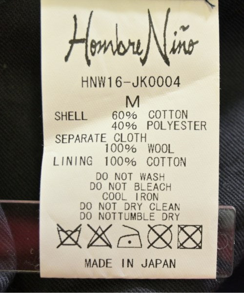 Hombre Nino เสื้อคลุมคอปก Soutien