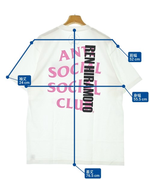 ANTI SOCIAL SOCIAL CLUB เสื้อยืด/เสื้อท็อปส์