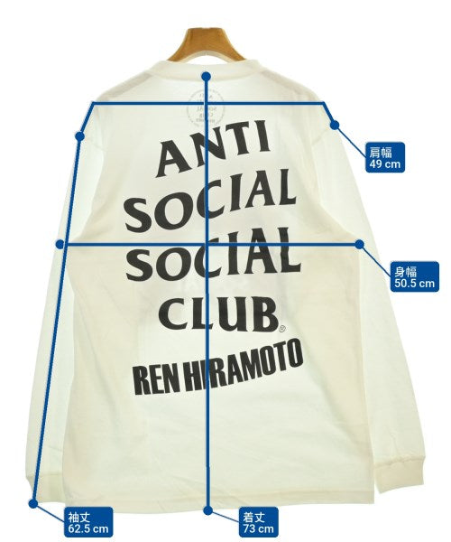 ANTI SOCIAL SOCIAL CLUB เสื้อยืด/เสื้อท็อปส์