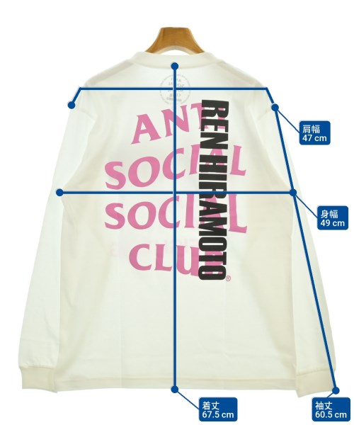 ANTI SOCIAL SOCIAL CLUB เสื้อยืด/เสื้อท็อปส์