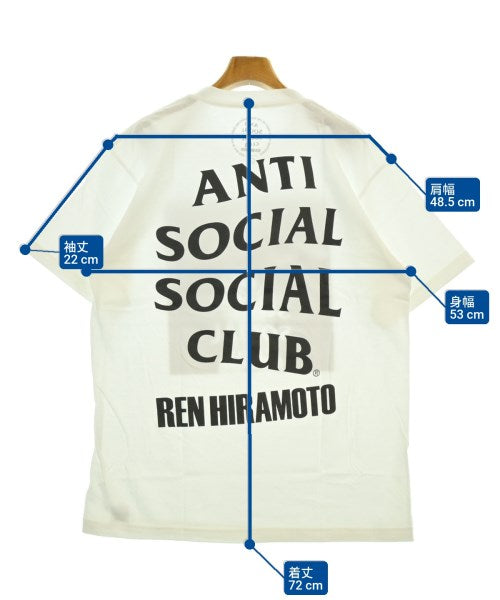 ANTI SOCIAL SOCIAL CLUB เสื้อยืด/เสื้อท็อปส์