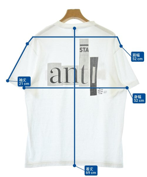 ANTI SOCIAL SOCIAL CLUB เสื้อยืด/เสื้อท็อปส์