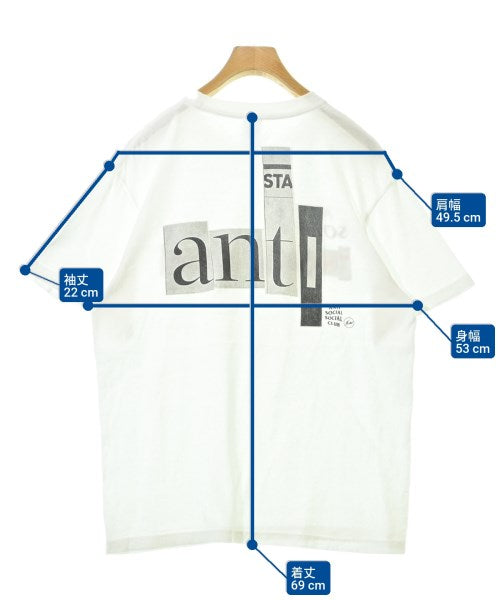 ANTI SOCIAL SOCIAL CLUB เสื้อยืด/เสื้อท็อปส์