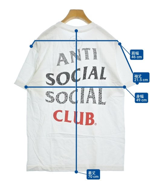 ANTI SOCIAL SOCIAL CLUB เสื้อยืด/เสื้อท็อปส์