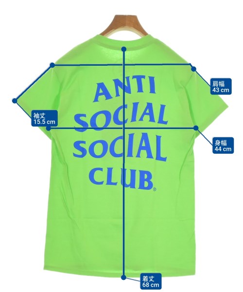 ANTI SOCIAL SOCIAL CLUB เสื้อยืด/เสื้อท็อปส์