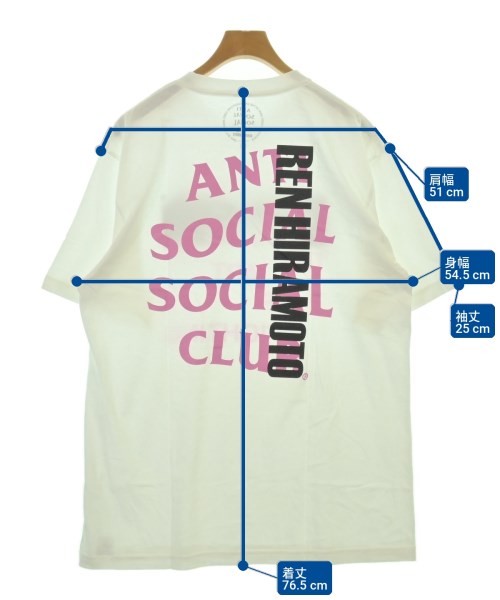 ANTI SOCIAL SOCIAL CLUB เสื้อยืด/เสื้อท็อปส์
