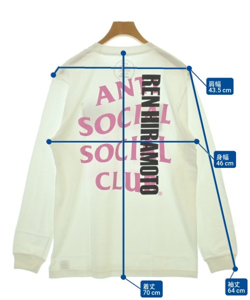 ANTI SOCIAL SOCIAL CLUB เสื้อยืด/เสื้อท็อปส์