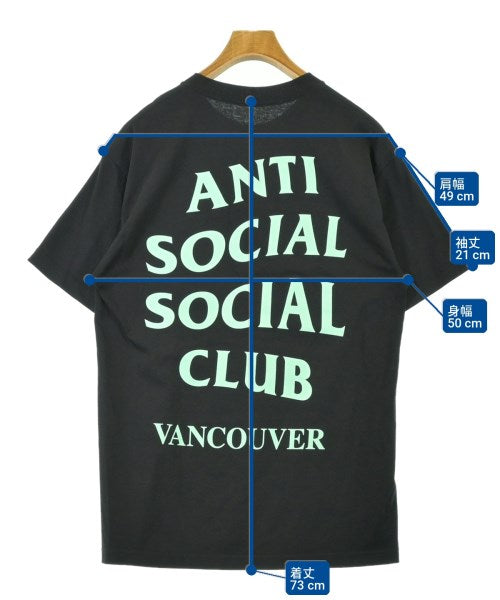 ANTI SOCIAL SOCIAL CLUB เสื้อยืด/เสื้อท็อปส์