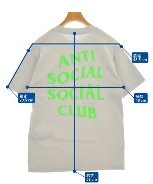 ANTI SOCIAL SOCIAL CLUB เสื้อยืด/เสื้อท็อปส์