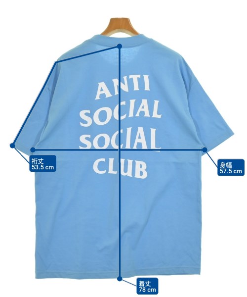ANTI SOCIAL SOCIAL CLUB เสื้อยืด/เสื้อท็อปส์