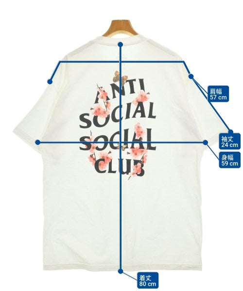 ANTI SOCIAL SOCIAL CLUB เสื้อยืด/เสื้อท็อปส์