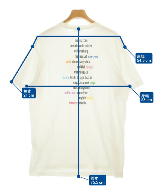 KITH เสื้อยืด/เสื้อท็อปส์