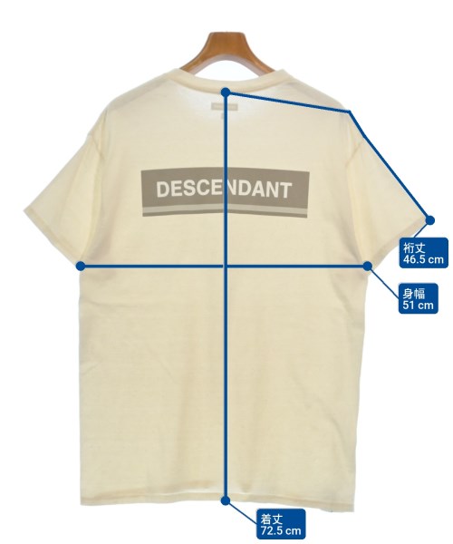 DESCENDANT เสื้อยืด/เสื้อท็อปส์