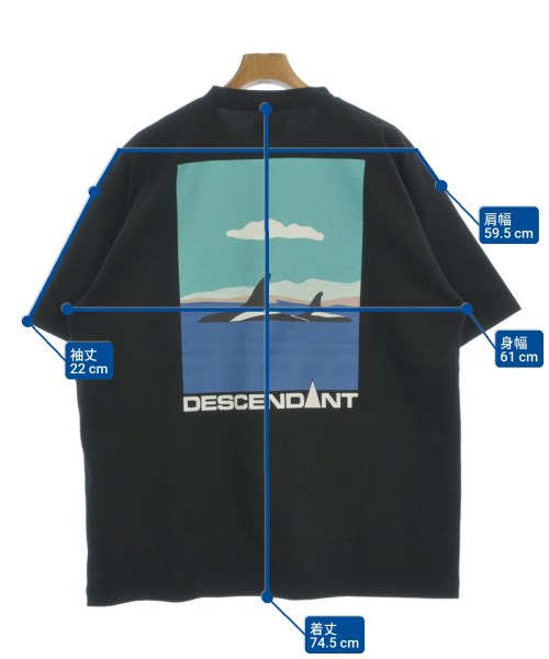 DESCENDANT เสื้อยืด/เสื้อท็อปส์