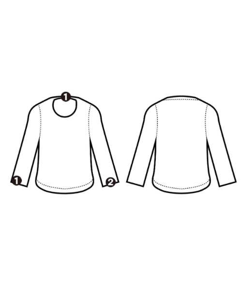 DESCENDANT เสื้อยืด/เสื้อท็อปส์