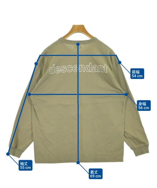 DESCENDANT เสื้อยืด/เสื้อท็อปส์