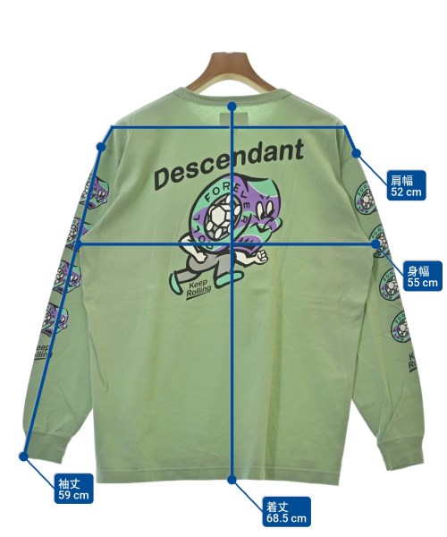 DESCENDANT เสื้อยืด/เสื้อท็อปส์