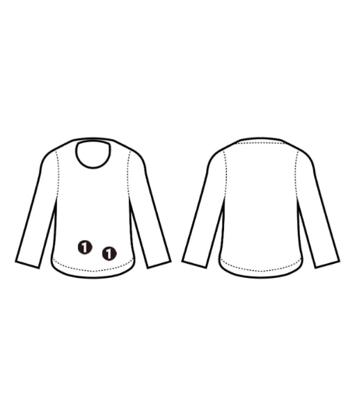 DESCENDANT เสื้อยืด/เสื้อท็อปส์