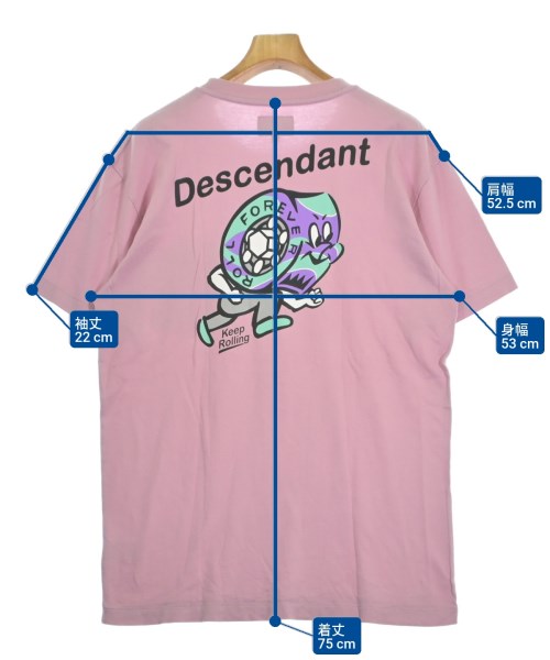 DESCENDANT เสื้อยืด/เสื้อท็อปส์