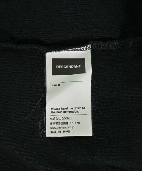 DESCENDANT เสื้อยืด/เสื้อท็อปส์