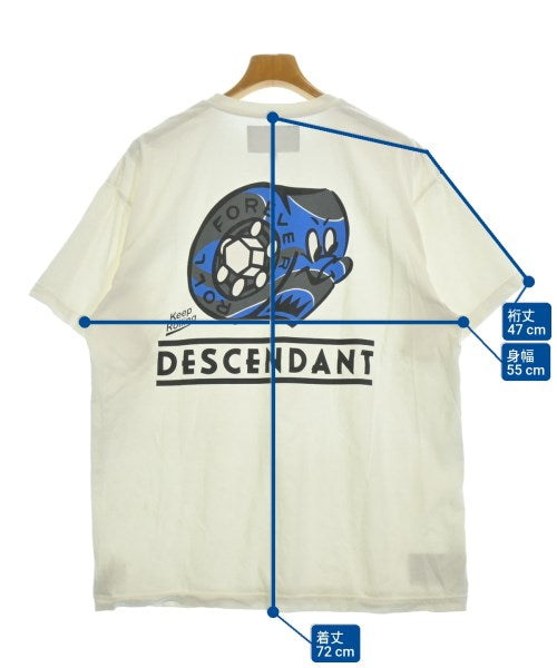 DESCENDANT เสื้อยืด/เสื้อท็อปส์