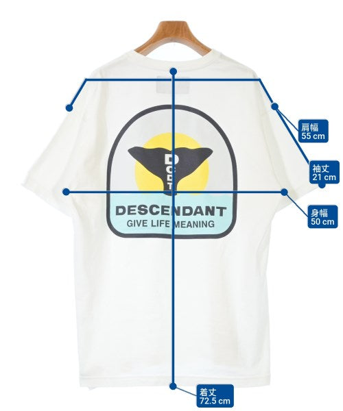 DESCENDANT เสื้อยืด/เสื้อท็อปส์
