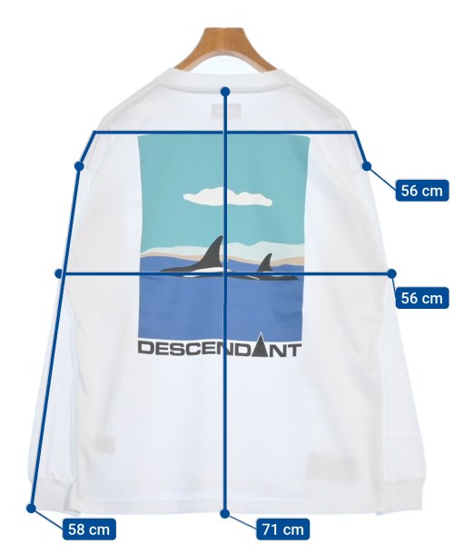DESCENDANT เสื้อยืด/เสื้อท็อปส์