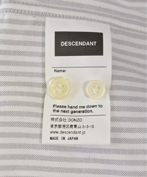 DESCENDANT เสื้อลำลอง