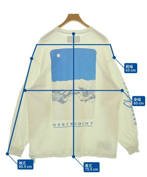 DESCENDANT เสื้อยืด/เสื้อท็อปส์