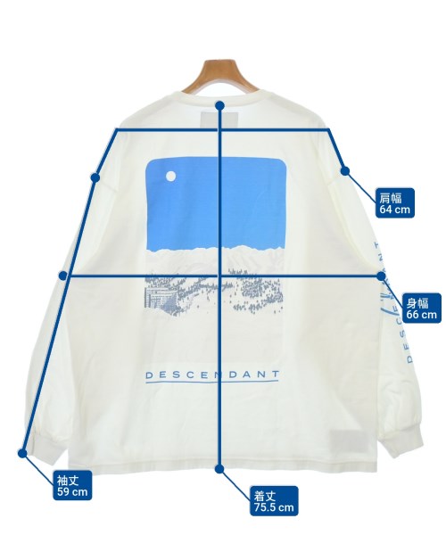 DESCENDANT เสื้อยืด/เสื้อท็อปส์