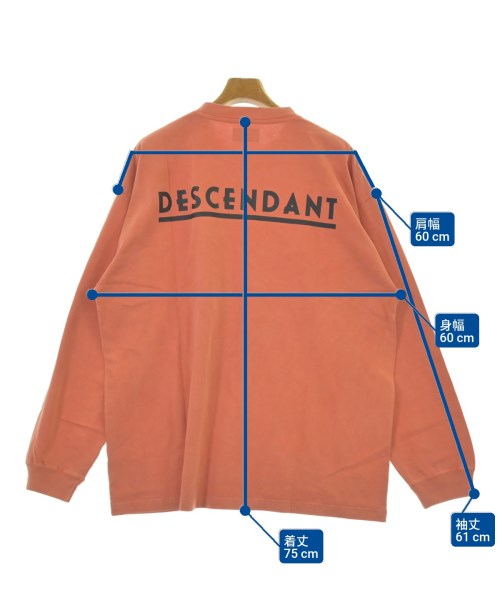 DESCENDANT เสื้อยืด/เสื้อท็อปส์